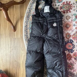 Moncler Kids Black Snow suit